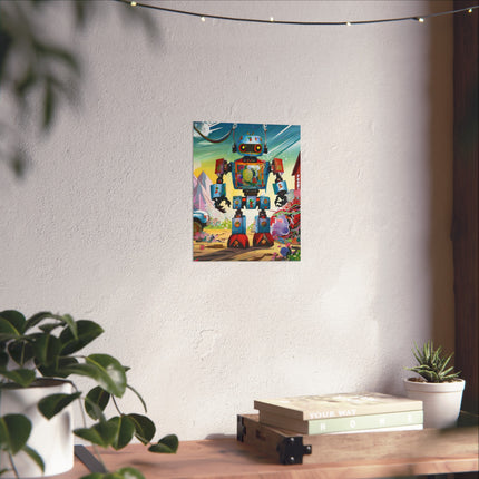 The Rusty Robot Fine Art Posters