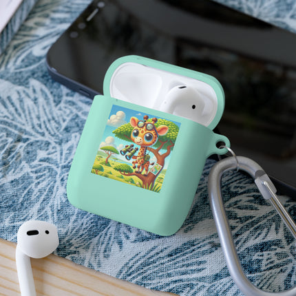 Savanna Lookout – Adventurous Giraffe Scout AirPods and AirPods Pro Case