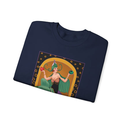 May & Emerald (from the Gem Series) by Sofia Chiostri Heavy Blend™ Crewneck Sweatshirt