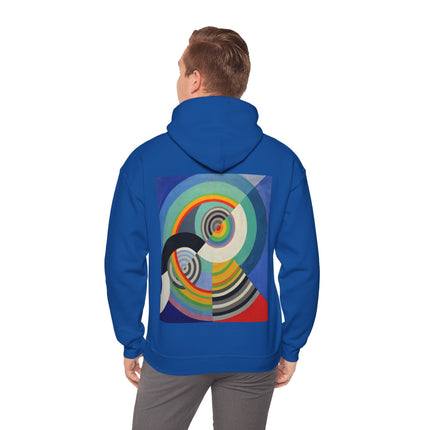 Rythme No. 3 by Robert Delaunay Heavy Blend™ Hooded Sweatshirt