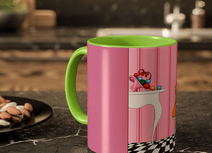 Easter Joy in Deco Hues Colorful Mugs (11oz, 15oz)