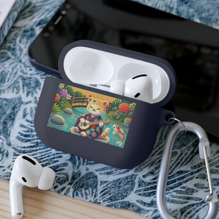 Melodic Kitten by the Koi Pond AirPods and AirPods Pro Case