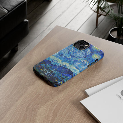 The Starry Night by Vincent Van Gogh Phone Cases