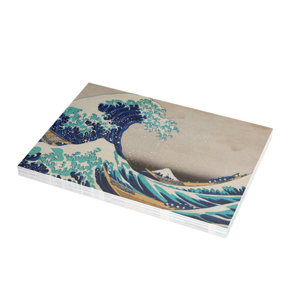 The Great Wave off Kanagawa by Katsushika Hokusai Postcards (envelopes included) - Bundles of 10, 30, 50 Pieces