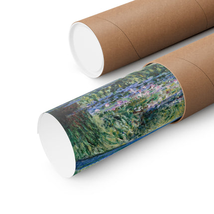 Water Lilies and Japanese Bridge by Claude Monet Matte Horizontal Posters