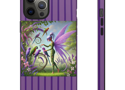 Lavender-Winged Fairy Phone Cases