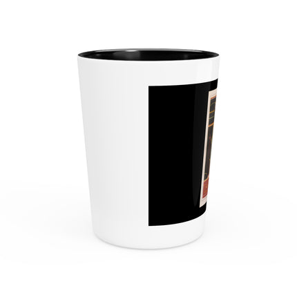 Pompeii Walls Pl.04 by Victor Steeger  Ceramic Shot Glass