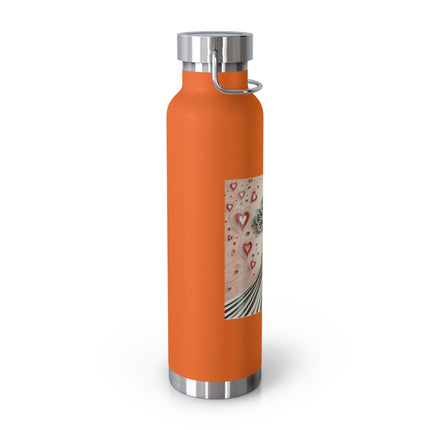 Love You Always Copper Vacuum Insulated Bottle, 22oz