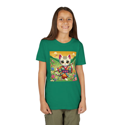 Samurai Kitten Youth Short Sleeve Tee
