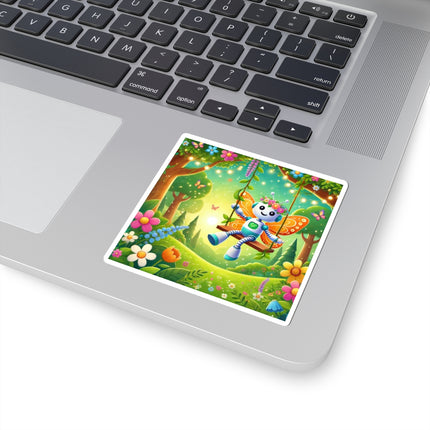 Robot Fairy Kiss-Cut Stickers (4 Sizes)