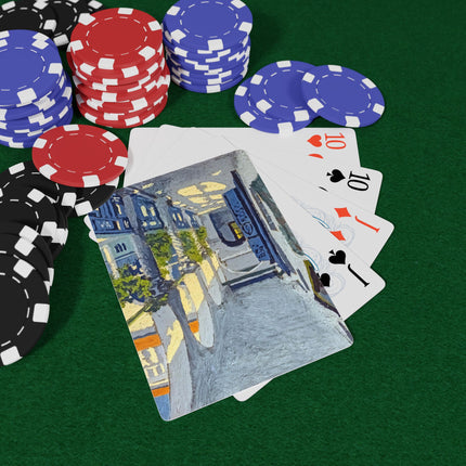 Gallery of a Moroccan Riad Playing Cards
