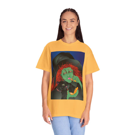 Mirror, Mirror A Witch's Touch Unisex Garment-Dyed T-shirt