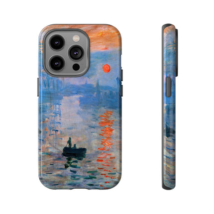 Sunrise by Claude Monet Phone Cases