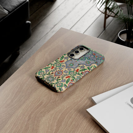 Arabic Art Pattern, Plate by Emile Prisse d’Avennes Phone Cases