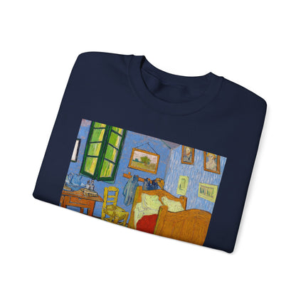 The Bedroom by Vincent van Gogh Heavy Blend™ Crewneck Sweatshirt