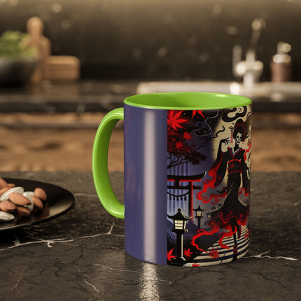Halloween Sorceress Colorful Mugs (11oz, 15oz)