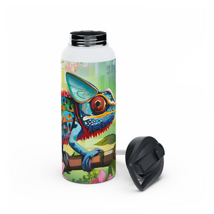 Camouflage Chameleon Stainless Steel Water Bottle