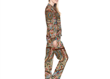L'Ornement Polychrome by Albert Racine Women’s Satin Pajamas