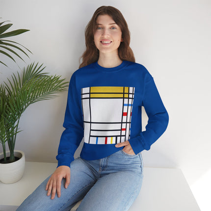 Place de la Concorde by Piet Mondrian Heavy Blend™ Crewneck Sweatshirt
