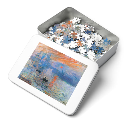 Sunrise by Claude Monet Puzzle (30, 110, 252, 500-Piece)