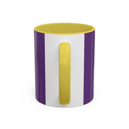 🎁✨ The Lavender Christmas Masquerade Colorful Mug – Art Deco Holiday Fantasy