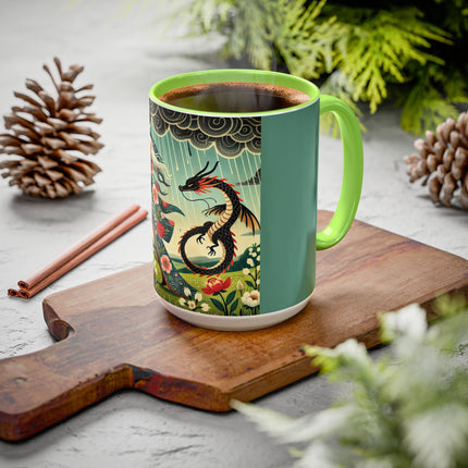 The Dragon Fairy’s Stride Colorful Mugs (11oz, 15oz)