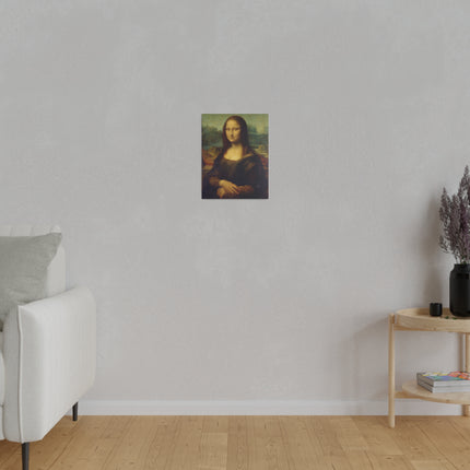 Mona Lisa by Leonardo da Vinci Matte Canvas, Stretched, 0.75"