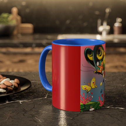 Flight Of Easter Delight Colorful Mugs (11oz, 15oz)