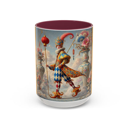 The Ornamental Jester Colorful Mugs (11oz, 15oz)