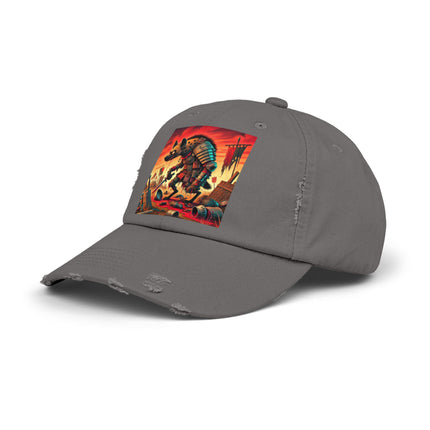 The Cunning Scavenger Unisex Distressed Cap