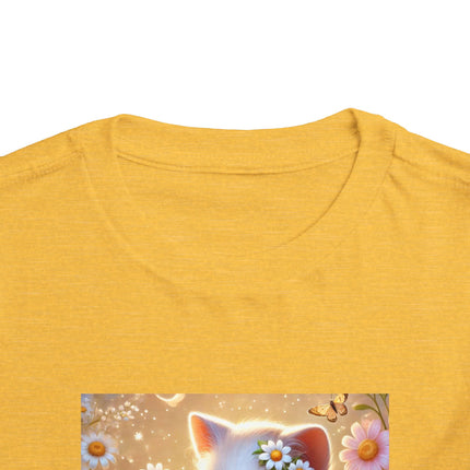 Daisy Chain Whimsy Toddler Short Sleeve Tee