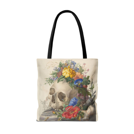 Vanitas Still Life by Herman Henstenburgh Tote Bag (AOP)