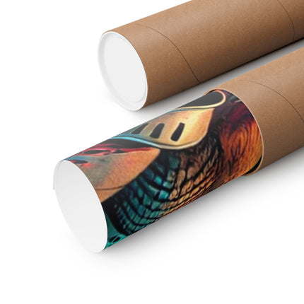🦴🐾 The Cunning Scavenger Matte Vertical Poster – Survival, Strategy & Dark Fantasy
