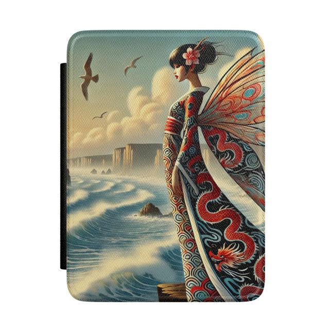 Coastal Fairy Kindle Case – Serene Grace & Oceanic Magic