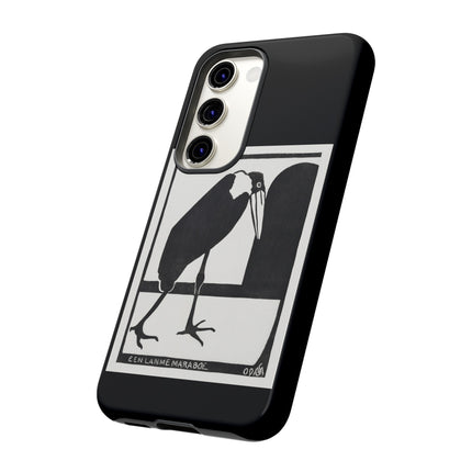 A Lame Marabou by Samuel Jessurun de Mesquita Phone Cases