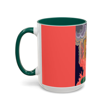 The Firebird's Awakening Colorful Mug (11oz, 15oz) – Ballet Fantasy, Mythic Fire & Art Deco Drama