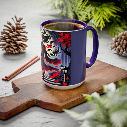 Halloween Sorceress Colorful Mugs (11oz, 15oz)