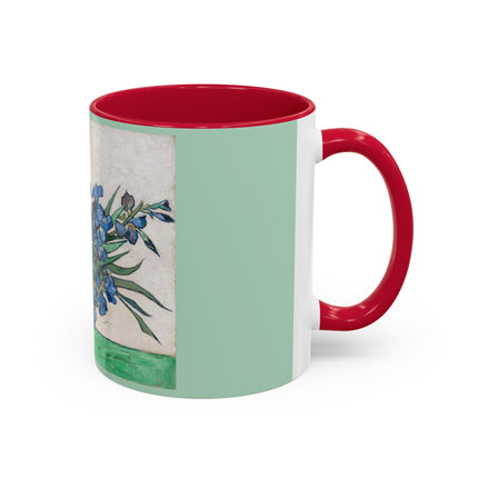 Irises by Vincent Van Gogh Colorful Mugs (11oz, 15oz)