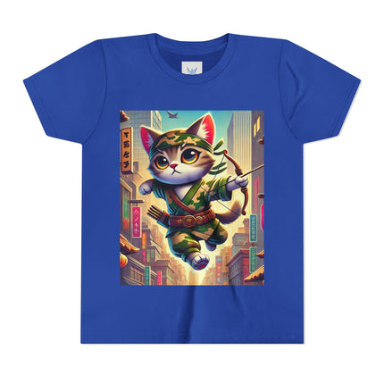 Archer Cat Youth Short Sleeve Tee