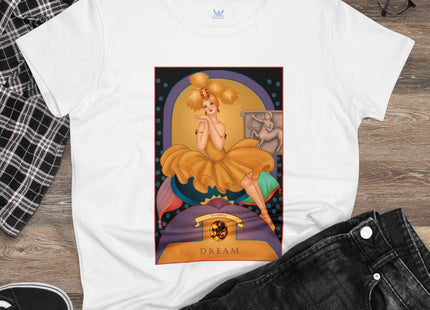 November & Topaz (from the Gem Series) by Sofia Chiostri Women's Midweight Cotton Tee