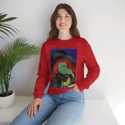Mirror, Mirror A Witch's Touch Women’s Unisex Heavy Blend™ Crewneck Sweatshirt