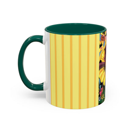 Enchanted Pansy Elegance Colorful Mugs (11oz, 15oz)