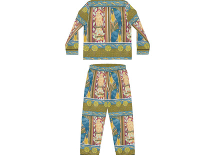 Eagle and Oak, Macaws and Corn by Maurice Pillard Verneuil Women’s Satin Pajamas
