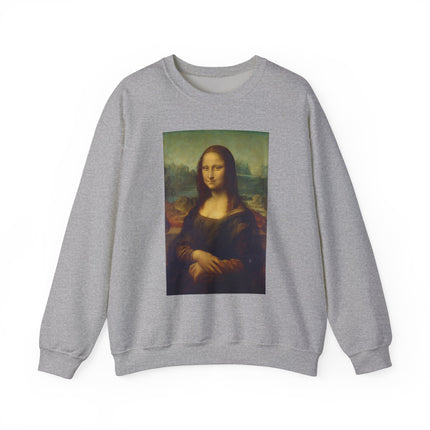 Mona Lisa by Leonardo da Vinci Unisex Heavy Blend™ Crewneck Sweatshirt