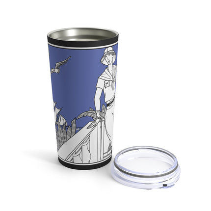 Coastal Elegance Tumbler 20oz