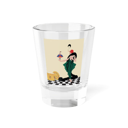 The Marionette Shot Glass – Theatrical Glamour & Cabaret Elegance