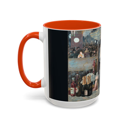 A Bar at the Folies-Bergère by Edouard Manet Colorful Mugs (11oz, 15oz)
