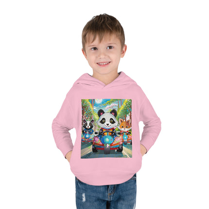 Bumper Car Bonanza Toddler Pullover Fleece Hoodie