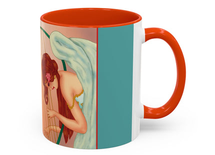 Heavenly Angel Duet Colorful Mugs (11oz, 15oz)