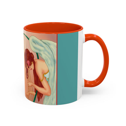 Heavenly Angel Duet Colorful Mugs (11oz, 15oz)